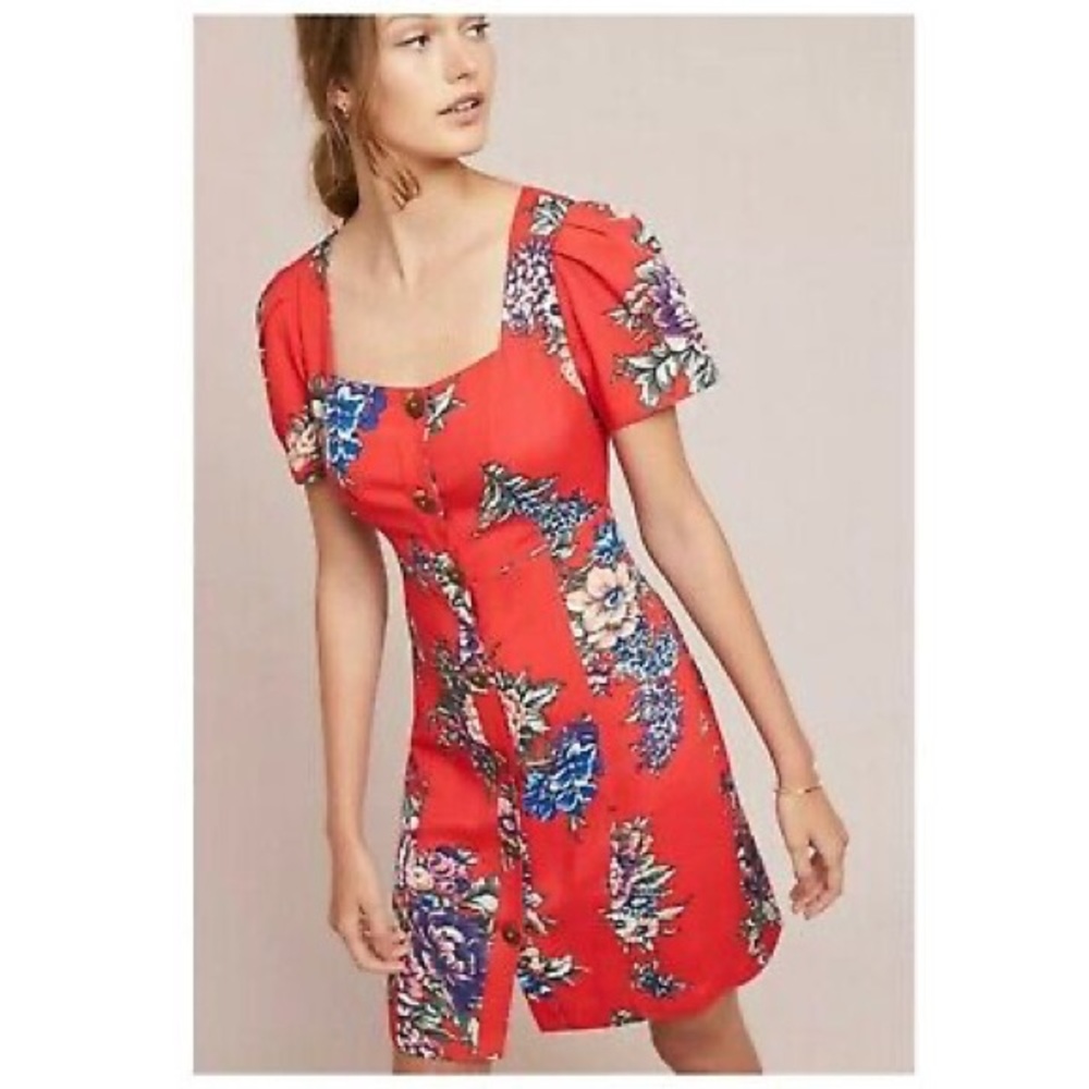Maeve button up dress